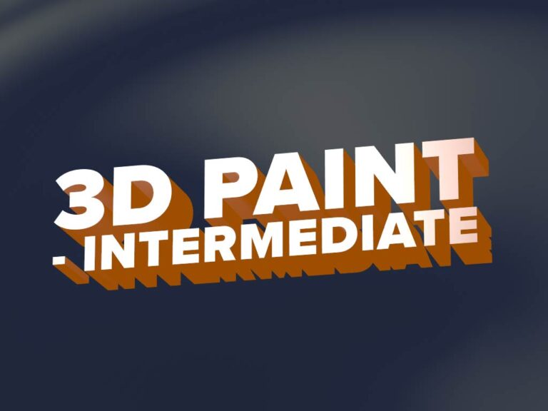 3D Paint – Intermediate